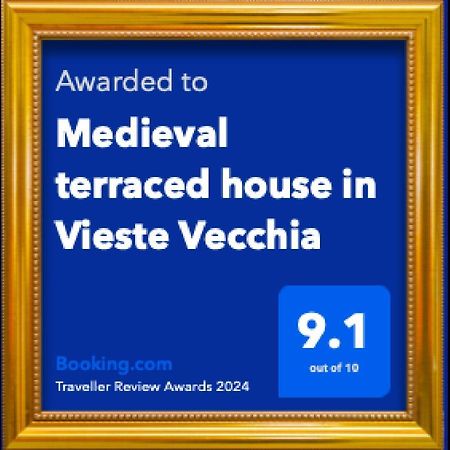 Medieval Terraced House In Vieste Vecchia Exteriör bild